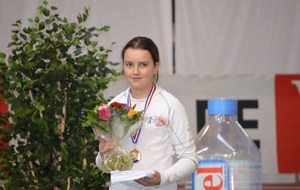 Nous félicitons Aurélie pour sa médaille de bronze lors du championnat de France Salle à VITTEL