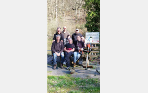 Préparation du terrain à Roussennac