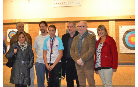 Aurélie récompensée pour sa saison 2014/2015