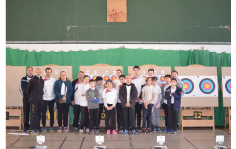 Du beau monde sur le pas de tir à Decazeville