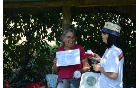 Médaillée du bénévolat FFTA