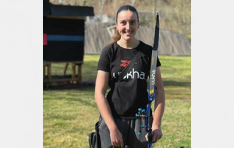 Aurélie au championnat élite TAE