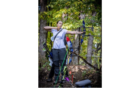 Aurélie au Championnat de France Campagne