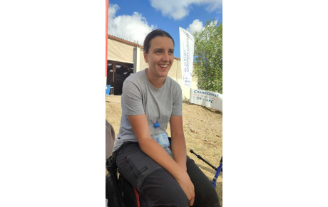 Dernier jour du championnat de France campagne pour Aurélie