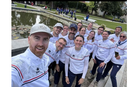 Aurélie au Championnat d'Europe jour 1 et 2